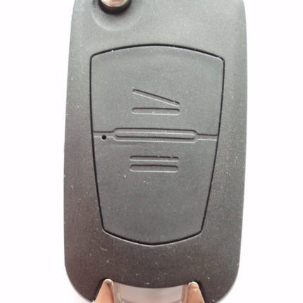 2 button flip key case upgrade for Vauxhall Opel Astra G Zafira A remote key HU46 blade profile