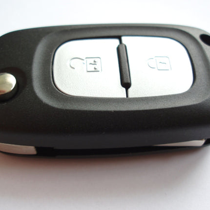 RFC 2 button flip key case for Renault Clio Modus Kangoo remote