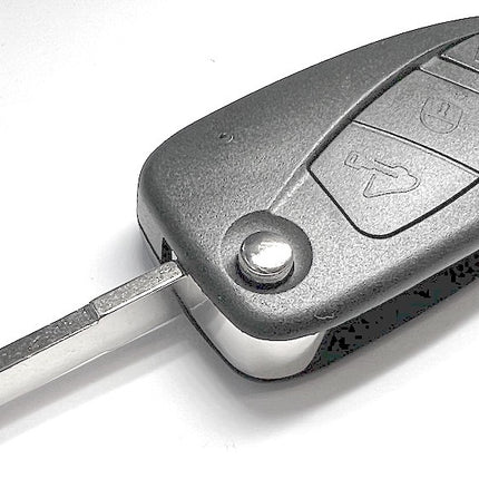 RFC 3 button flip key case for Fiat Ducato remote key fob 2006 2007 2008 2009