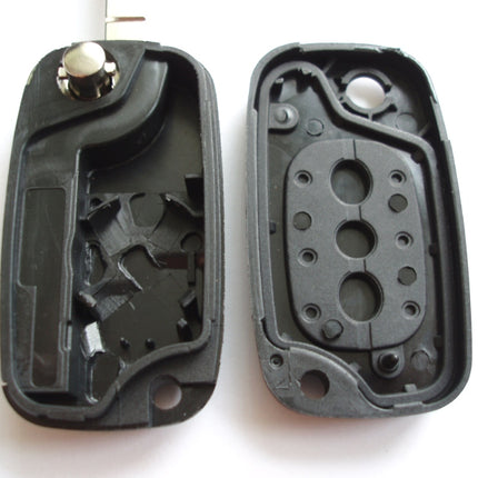 RFC 2 button flip key case for Renault Clio Modus Kangoo remote