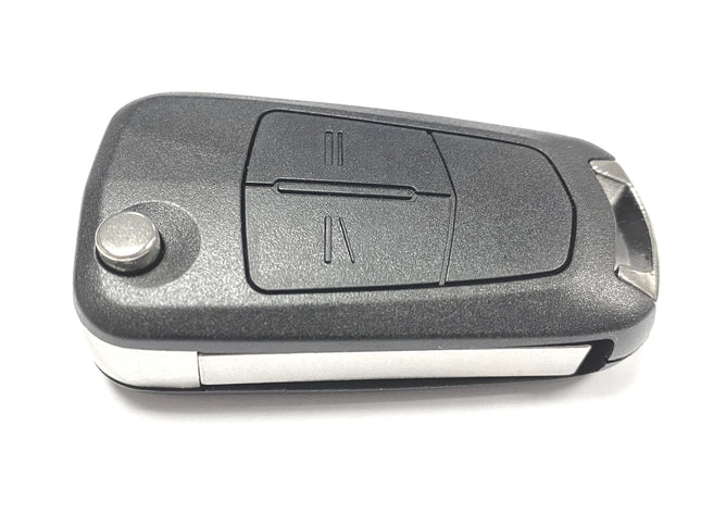 RFC 2 button flip key case for Vauxhall Astra H remote fob 2004 2005 2006 2007 2008 2009 2010 HU100 blade