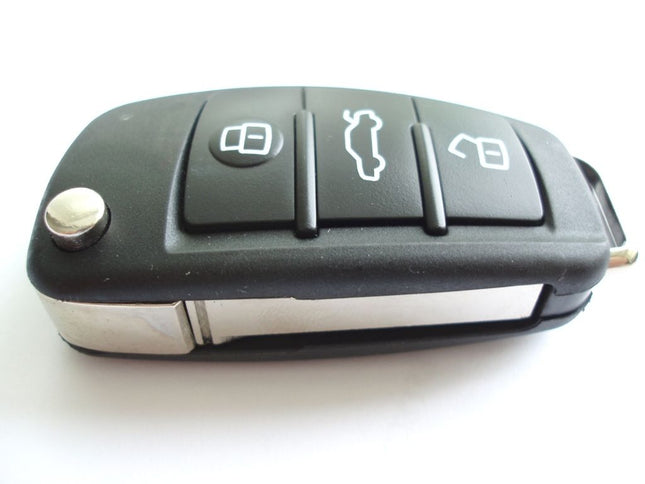 RFC Complete 3 button remote flip key for Audi TT 8J 2006 2007 2008 2009 2010 2011 2012 2013 434mhz ID48 Canbus TP25