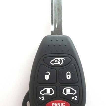 RFC 5 button key case for Dodge Chrysler Grand Voyager Caravan remote fob