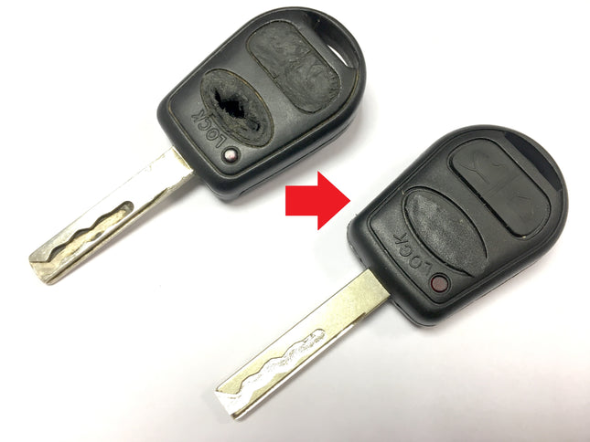 Repair service for Land Rover Range Rover L322 3 button remote key fob 2002 2003 2004 2005 2006 2007