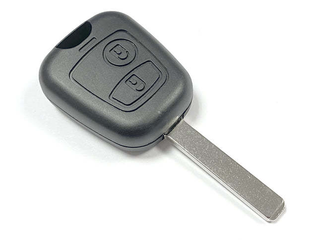 RFC 2 button key case for Citroen C1 remote key fob 2005 2006 2007 2008 2009 2010 2011 2012 2013 2014 2014 VA2 blade