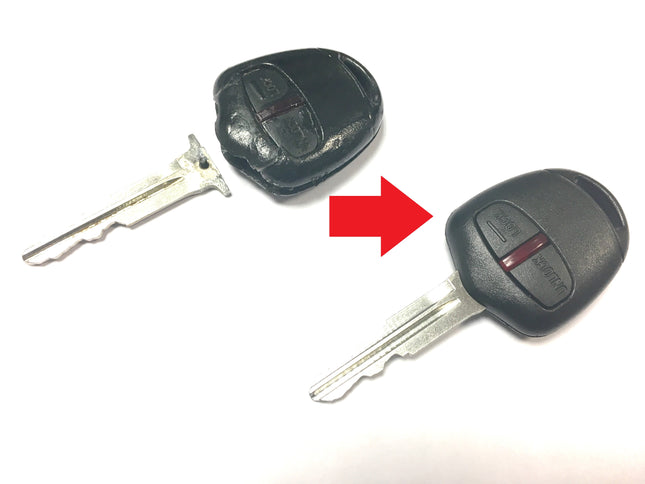 Repair refurbishment service for Mitsubishi Outlander L200 Shogun key