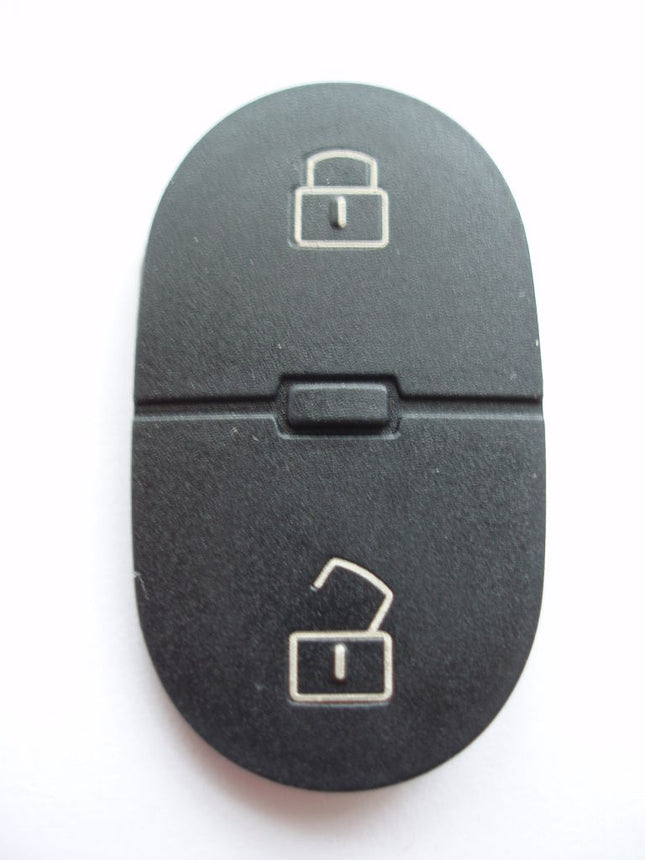 RFC 2 button remote pad for Audi flip key oval shape