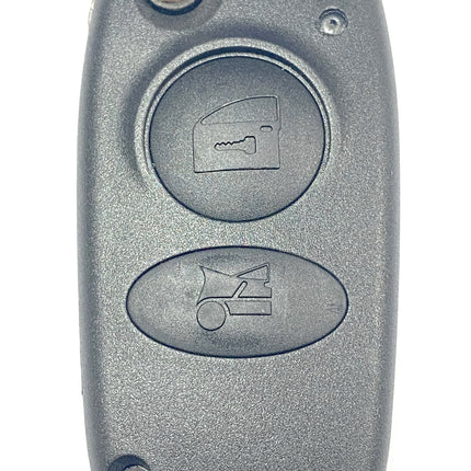 RFC 2 button flip key case for Alfa Romeo 147 156 166 Spider GT remote