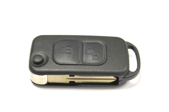 RFC 2 button flip key case for Mercedes A C E S Class Infra Red HU39T