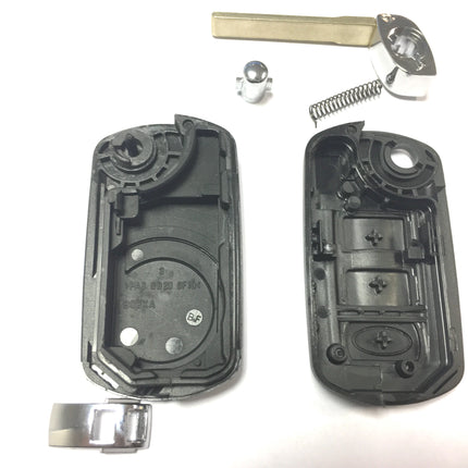 RFC 3 button flip key case for Land Rover Range Rover L322 remote HU92 key blade 2006 2007 2008 2009 