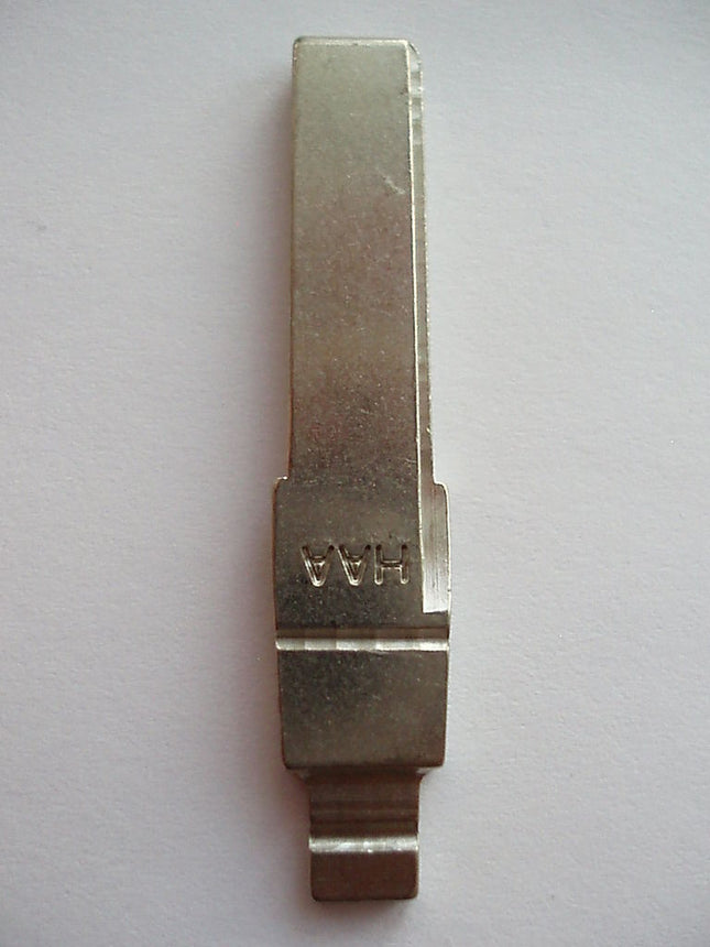 Compatible HAA profile uncut flip key blade for Audi remote fob