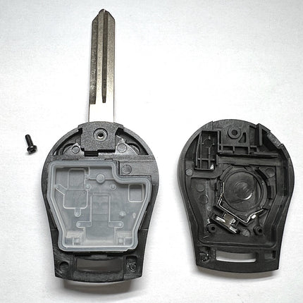 RFC 3 button key case for Nissan Juke remote key NSN14 blade 2010 2011 2012 2013 2014