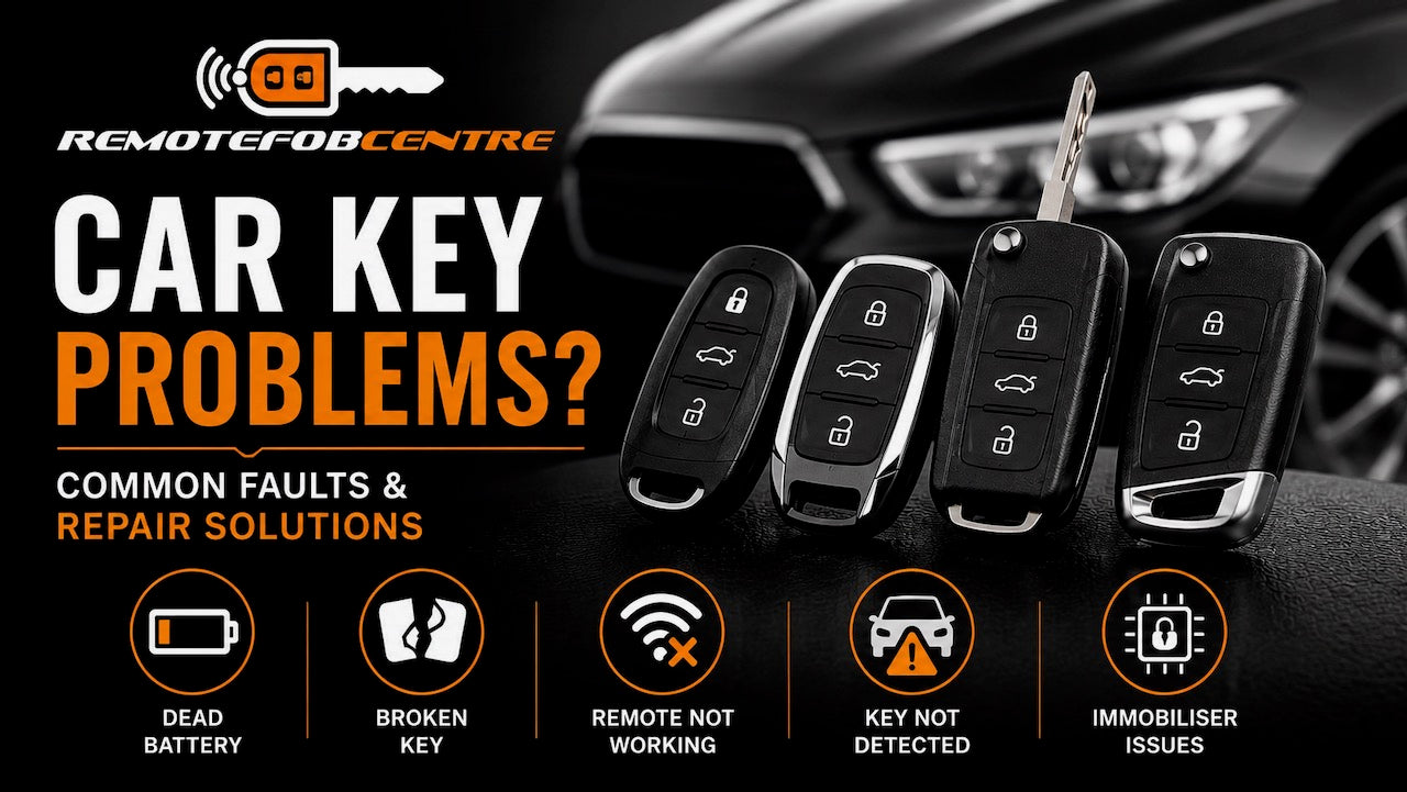 Car Key Problems: The Complete Guide to Remote Key Repairs and Common Faults