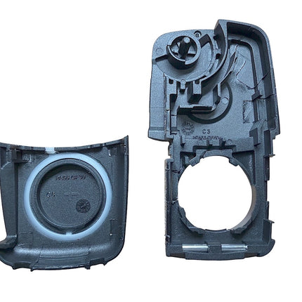 RFC 3 button flip key case shell for VW Volkswagen Golf MK6 remote key fob 2010 2011 2012 2013