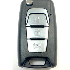 RFC 3 button flip key case for SsangYong Korando C200 remote fob TOY48 blade profile