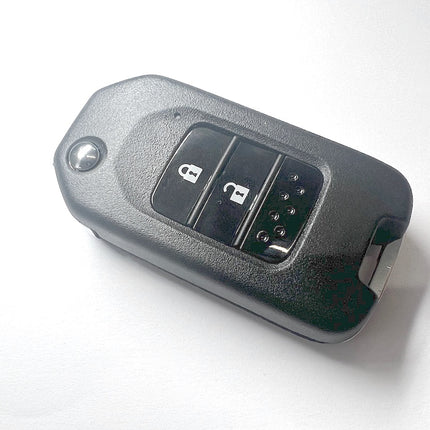 RFC 2 button flip key case for Honda Civic remote key HON66 2015 2016 2017