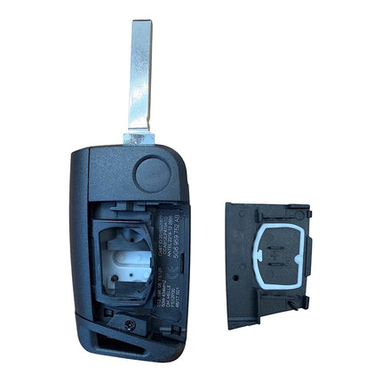 RFC 3 button flip key case for Skoda Fabia remote fob HU162T blade 2014 2015 2016 2017 2018 2019 2020 2021
