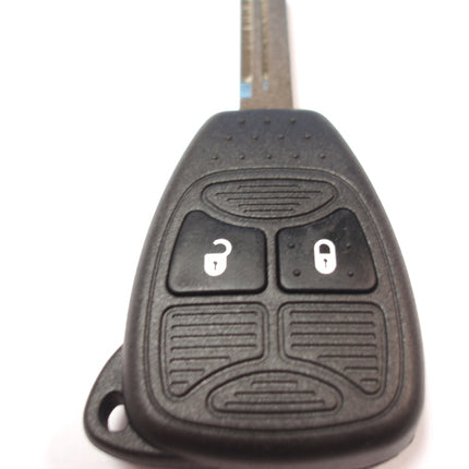 RFC 2 button key case for Jeep Patriot remote key fob 2007 - 2012 CY24 blade