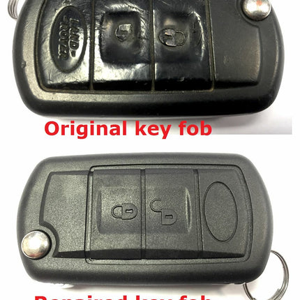 Repair service for Range Rover L322 3 button remote flip key fob 2006 2007 2008 2009 