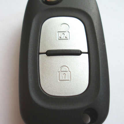 RFC 2 button flip key case for Renault Clio Modus Kangoo remote