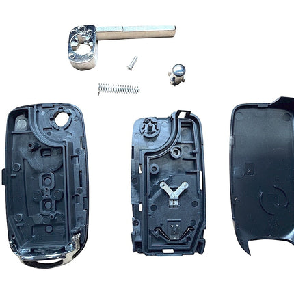 RFC 4 button flip key case for Fiat 500X remote fob 2014 2015 2016 2017 2018 2019 2020 2021 SIP22 blade