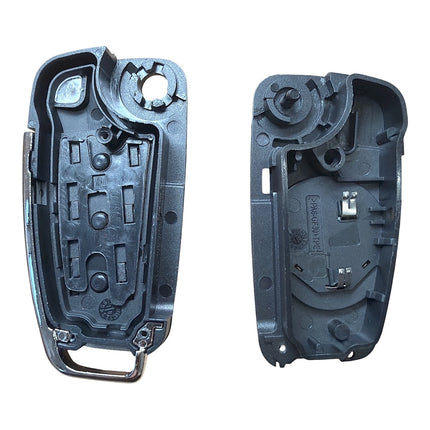 RFC 3 button flip key case for Audi A3 8P 2005 2006 2007 2008 2009 2010 2011 2012 2013 remote fob HU66 blade