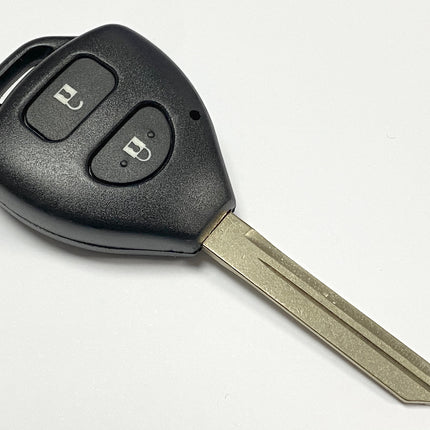 RFC 2 button key case for Toyota Yaris remote fob 2010 2011 2012 2013 2014 TOY47 profile