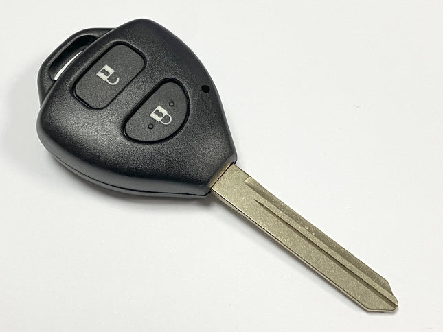 RFC 2 button key case for Toyota Verso remote fob 2010 2011 2012 TOY47 profile