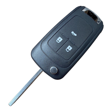 RFC 3 button flip key case for Vauxhall Opel Cascada remote fob 2013 2014 2015 2016 HU100 blank