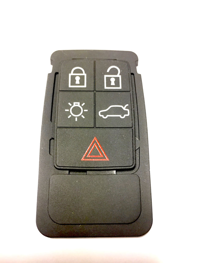 RFC 5 button rubber pad for Volvo smart remote S40 S60 S80 V40 XC60 XC90