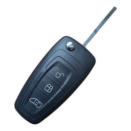 RFC 3 button flip key case for Ford Transit Custom Tourneo MK8 remote 2013 2014 2015 2016 2017 2018 2019 2020 2021 2022 2023