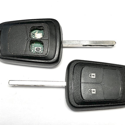 Repair service for Vauxhall Opel Insignia 2 or 3 button remote key fob 2009 2010 2011 2012 2013 2014 2015 2016 2017