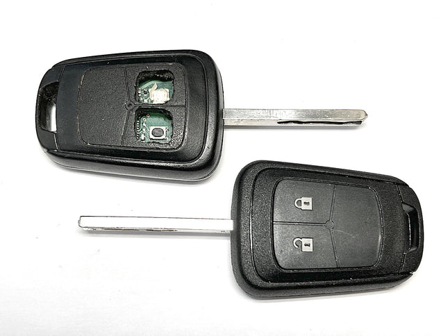 Repair service for Vauxhall Opel Insignia 2 or 3 button remote key fob 2009 2010 2011 2012 2013 2014 2015 2016 2017