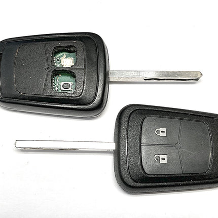 Repair service for Vauxhall Opel Meriva B 2 or 3 button remote key fob 2010 2011 2012 2013 2014