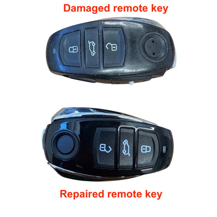 Repair service for VW Volkswagen Touareg 3 button remote fob 2010 2011 2012 2013 2014 2015 2016 2017 2018