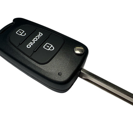 RFC 2 button flip key case for Kia Picanto 2011 2012 2013 HYN17 blade