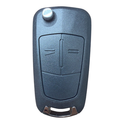 RFC 2 button flip key case for Vauxhall Corsa D remote fob 2007 2008 2009 2010 2011 2012 2013 2014 HU100 blank blade