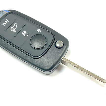 RFC 4 button flip key case for Fiat 500X remote fob 2014 2015 2016 2017 2018 2019 2020 2021 SIP22 blade
