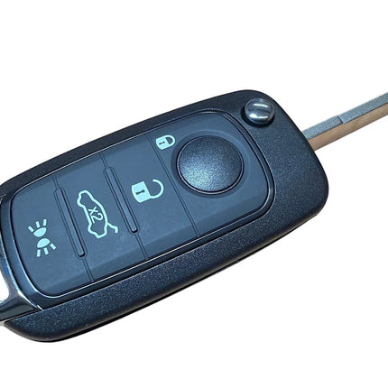 RFC 4 button flip key case for Fiat 500X remote fob 2014 2015 2016 2017 2018 2019 2020 2021 SIP22 blade