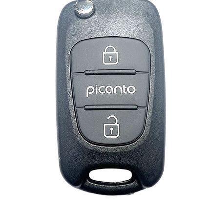 RFC 2 button flip key case for Kia Picanto 2009 2010 2011 KIA7 blade