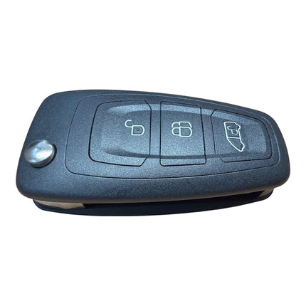 RFC 3 button flip key case for Ford Transit Custom Tourneo MK8 remote 2013 2014 2015 2016 2017 2018 2019 2020 2021 2022 2023