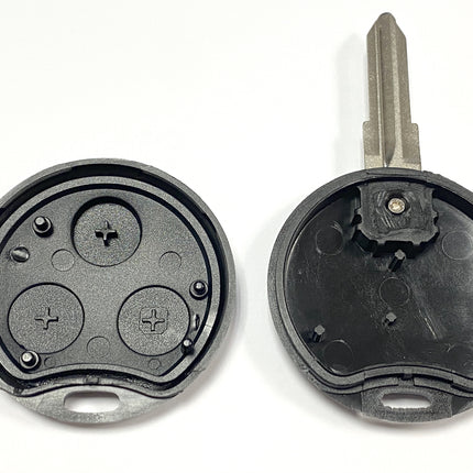 RFC 3 button key case for Smart Car Passion Pulse remote key fob 2000 2001 2002 2003 2004