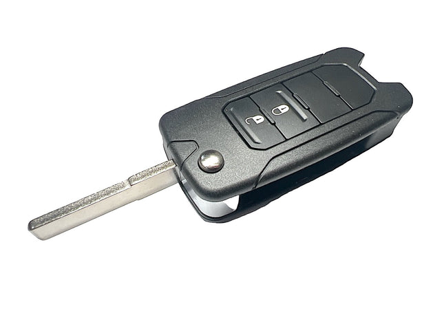 RFC 2 button flip key case for Jeep Compass Patriot Wrangler SIP22 key blade