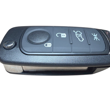 RFC 4 button flip key case for Fiat 500X remote fob 2014 2015 2016 2017 2018 2019 2020 2021 SIP22 blade
