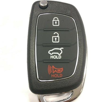 RFC 4 button flip key case for Hyundai i40 remote fob 2013 2014 2015