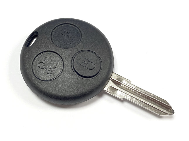 RFC 3 button key case for Smart Car City Coupe remote key fob 2000 2001 2002 2003 2004