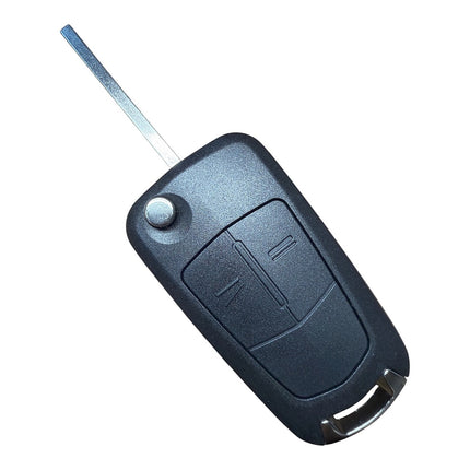 RFC 2 button flip key case for Vauxhall Astra H remote fob 2004 2005 2006 2007 2008 2009 2010 HU100 blade