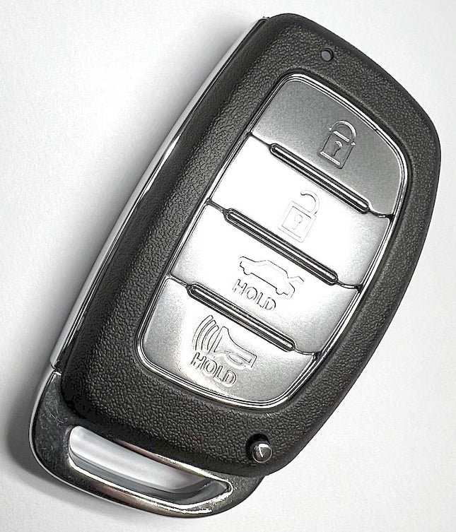 RFC 4 button case for Hyundai i40 2011 2012 2013 2014 2015 2016 2017 2018 2019 4 button keyless remote - battery attached to case version