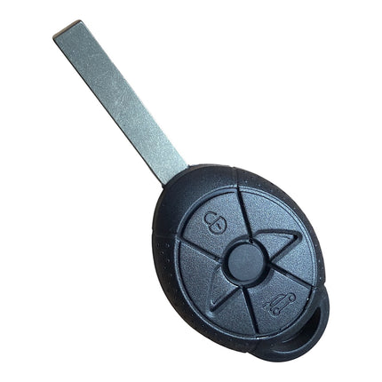 RFC 3 button key case for BMW MINI One Cooper S Cabriolet Convertible 2004 2005 2006 remote HU92 blade