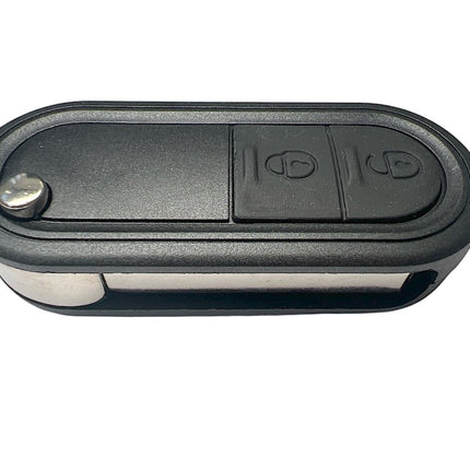 RFC 2 button flip key case shell for MG 3 remote fob HU92R blade